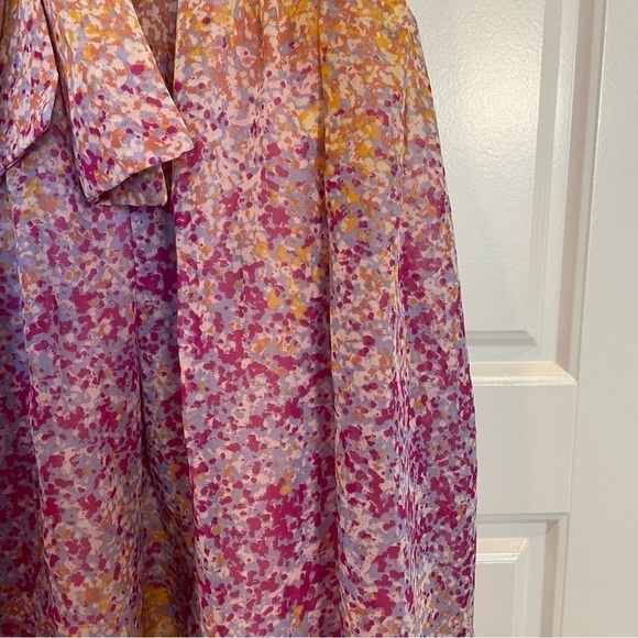 Liz Lange Maternity for Target Pink and Orange Mini Dress - Picture 4 of 9